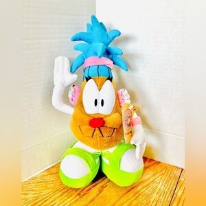 Nanco 2001 Mrs Potato Head Plush Head Band 12in Has Tag Hasbro